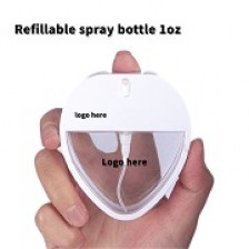 Heart Shaped Card Mist Spray Bottle 1oz